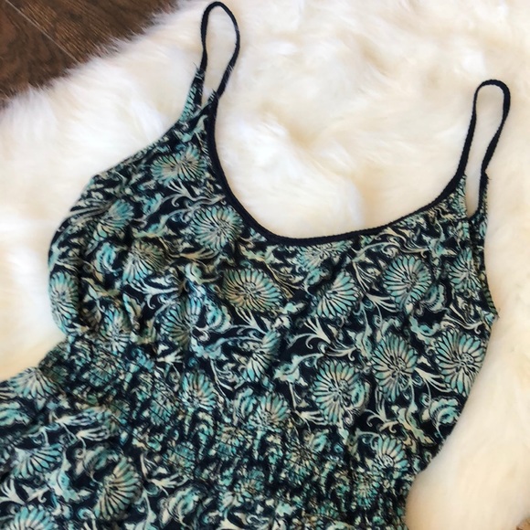 Darling Blue & Aqua Ecoté Romper- size Small - Picture 2 of 5